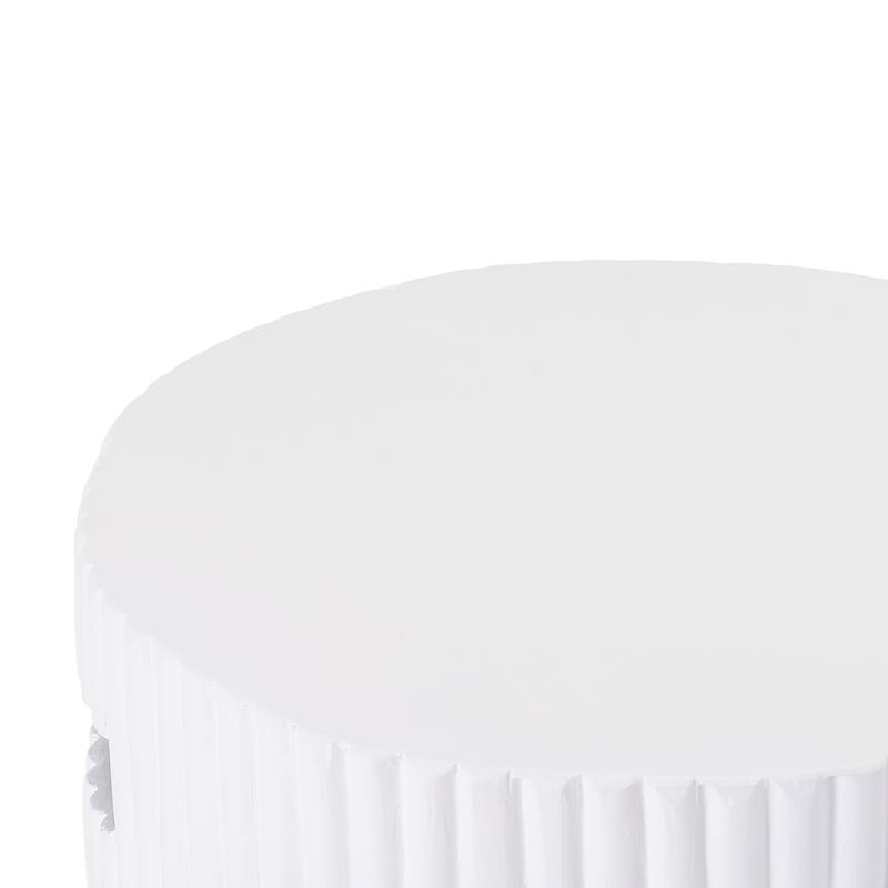 Christopher Knight Home - Lecce 17x19.9" Outdoor MgO Propane Tank Holder/Side Table for Multiple Use