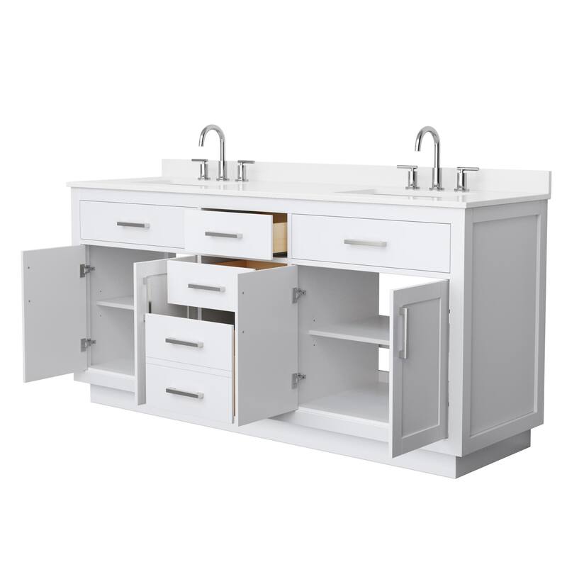 Wyndham Collection WCG262672D-QTZ-US3MXX Beckett TK 72" Free Standing