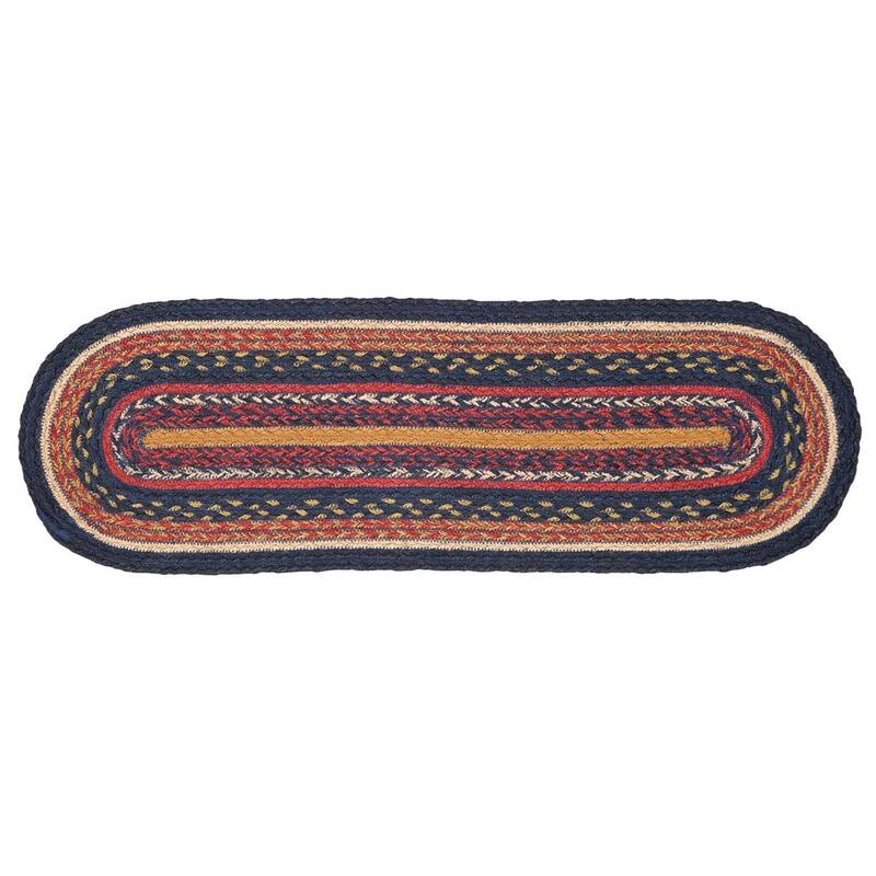 Stratton Stair Tread Jute Oval - 8.5x27