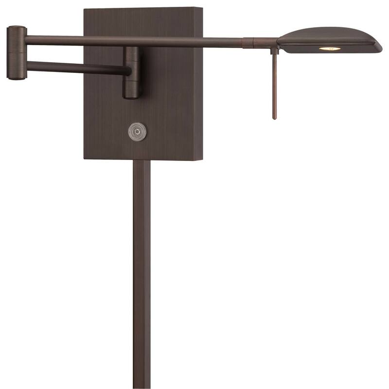 Kovacs 1 Light 6.25" Height LED Plug In Wall Sconce in Copper Bronze - Copper Bronze Patina