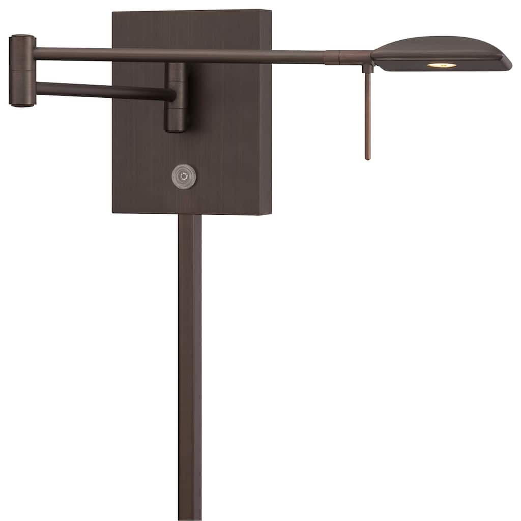 Kovacs 1 Light 6.25" Height LED Plug In Wall Sconce in Copper Bronze