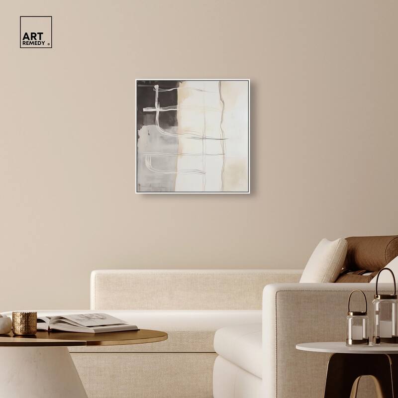 Gestural Glyphs I Canvas by Art Remedy