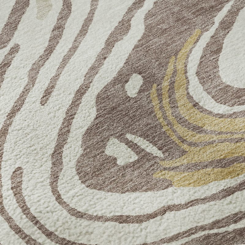 Premium Washable Super Soft Abstract Contemporary Mayfield Rug