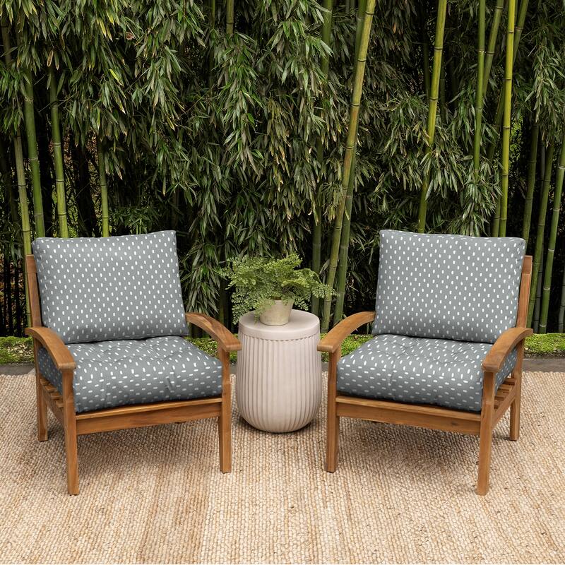 ARDEN earthFIBER Tufted Blowfill Deep Seat Set, 24 x 24