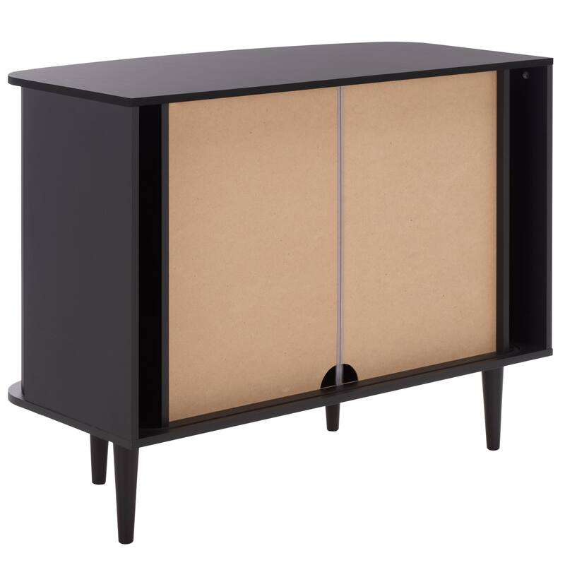 SAFAVIEH Home Sabby Tambour Door Compact Sideboard/TV Stand - 39"W x 20"D x 32"H