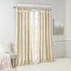 preview thumbnail 4 of 11, Madison Park Natalie Twisted Tab Lined Single Curtain Panel