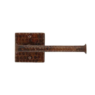 Hammered Copper Tissue Paper Holder in Oil Rubbed Bronze (TPHLDRDB)