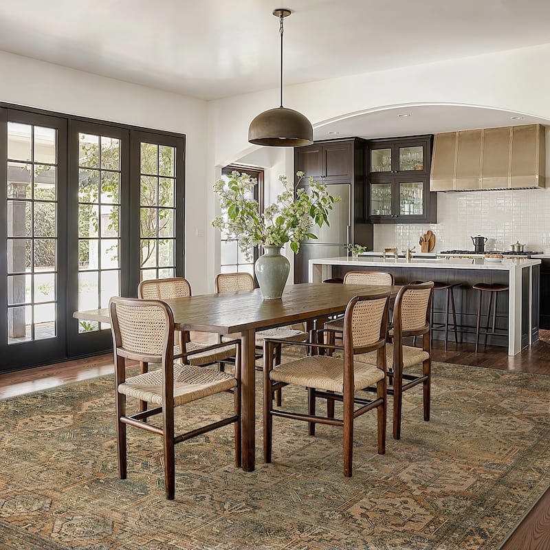 Mcow Low Pile Lightweight Non Slip with Gripper Accent Rug