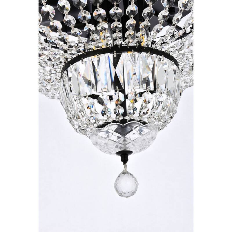 Noah 10-light 20-inch Flush-Mount Chandelier - 20 Inch