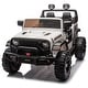 preview thumbnail 64 of 78, 2-seater Kids Ride On Electric Car W/parents control,light&rear searchlight,Power display, Four-wheel suspension Pink