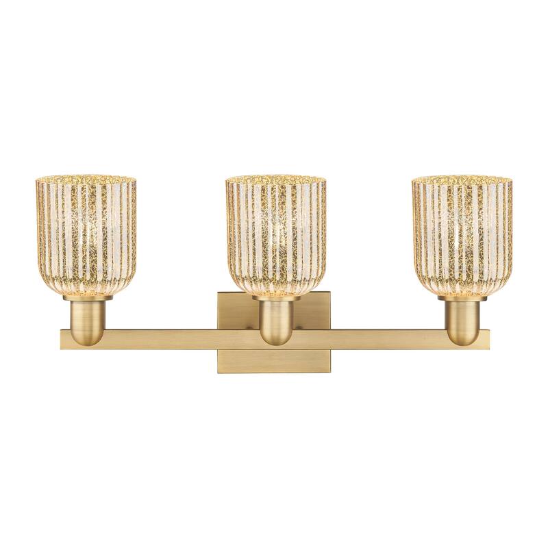 Innovations Lighting Downtown Urban - Bridal Veil - 3 Light 24" Bath Vanity Light