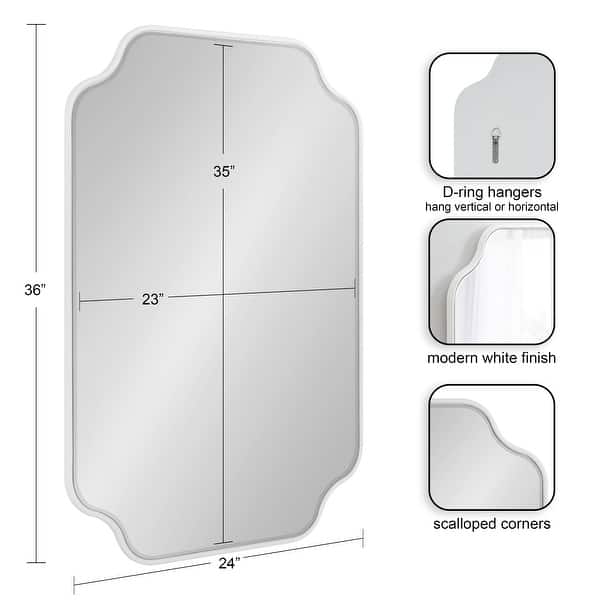 Kate and Laurel Plumley Framed Wall Mirror Bed Bath & Beyond 33038403