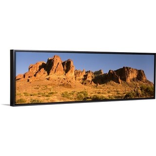 Shop Superstition Mountain Apache Junction Az Black Float Frame