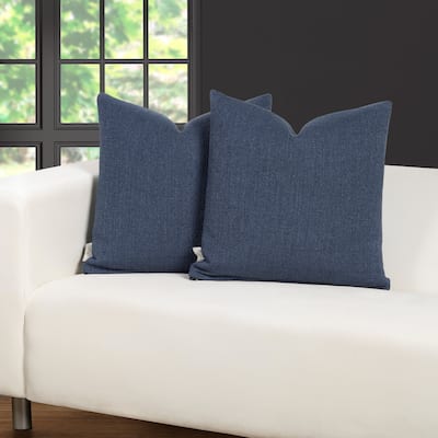 F. Scott Fitzgerald Biloxi Blue Throw Pillow