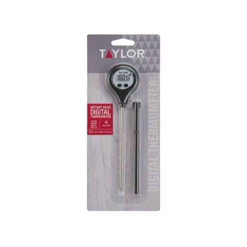 Taylor Digital Instant Read TruTemp Rotating Display Waterproof Thermometer - 7.28"