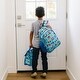 preview thumbnail 2 of 12, 15-inch Kids Backpack - Durable, Padded, Adjustable for School & Travel - Trains, Planes, and Trucks