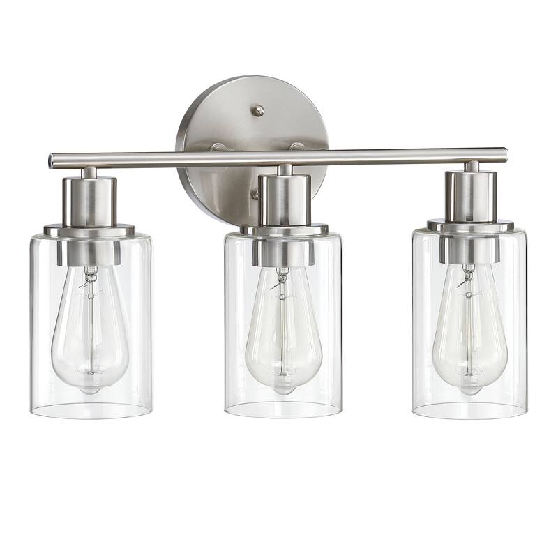 3-Light Vanity Light - Brushed Nickle