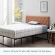 preview thumbnail 20 of 31, Brookside Avery Adjustable Faux Leather Headboard