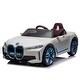 preview thumbnail 25 of 58, Licensed BMW I4,12v Kids ride on car 2.4G W/Parents Remote Control,electric car for kids,Three speed adjustable