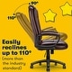 preview thumbnail 27 of 34, Bossin Big and Tall Office Chair High Back Executive Chair Ergonomic Adjustable Executive Leather Chair,400lbs