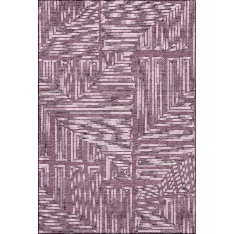 Premium Washable Super Soft Mid Century Modern Mayfield Rug