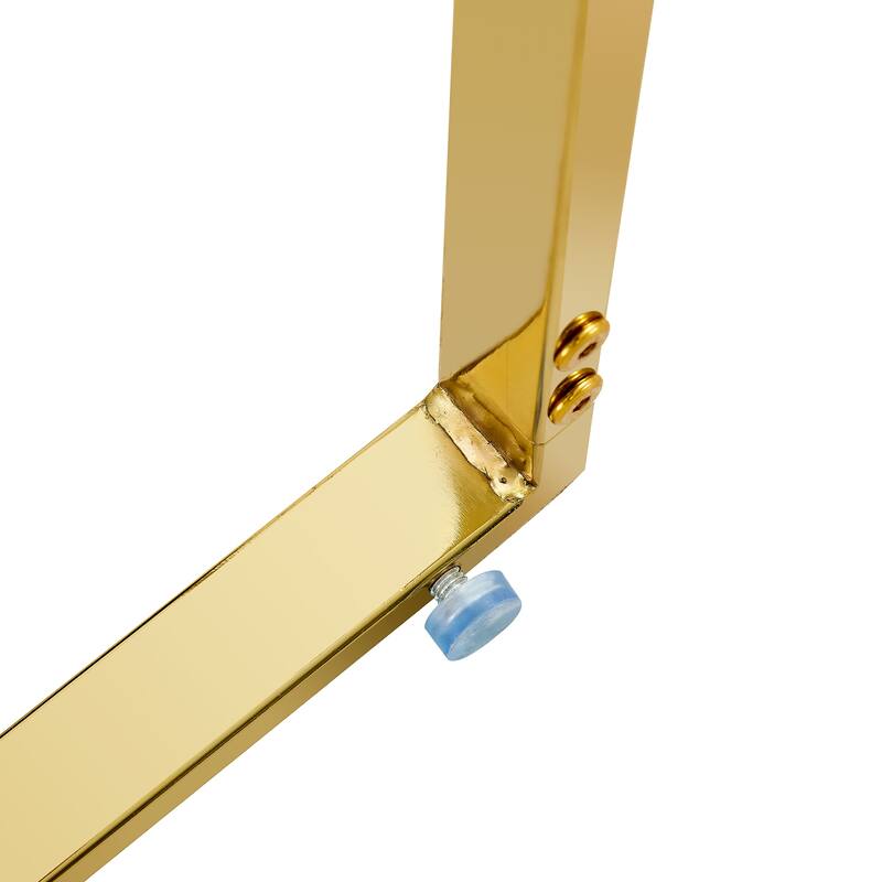 8 Piece PU High Elastic Dining Chair With High Backrest, Cushion, Gold Metal Legs For Dining Room Kitchen Living Room Bedroom