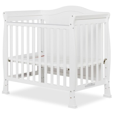 Solid Pine Wood 3-in-1 Convertible Baby Crib Daybed Toddler Bed