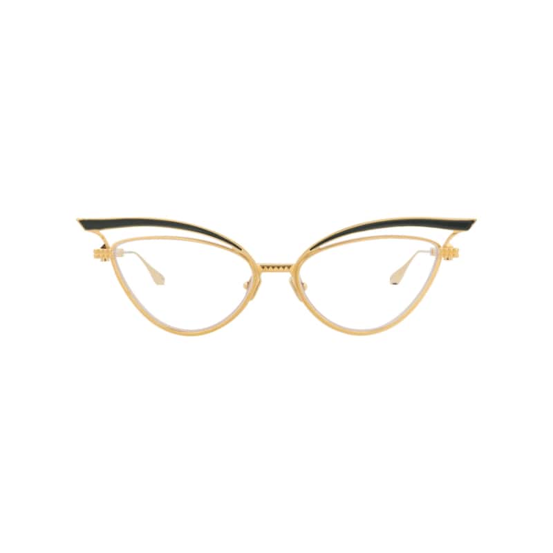 Valentino Cat Eye-Frame Metal Optical Frames - Gold Gold Transparent - Multi