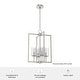 preview thumbnail 6 of 8, Hunter Kerrison Geometric Pendant - Seeded Glass - Square or Linear - Dining Room, Entry, Island - Contemporary, Industrial