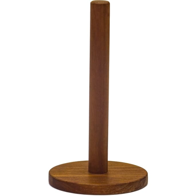 Manada Teak & Stainless Steel Paper Towel Holder
