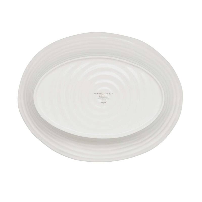 Portmeirion Sophie Conran Medium Oval Platter - 14.5 x 12 In