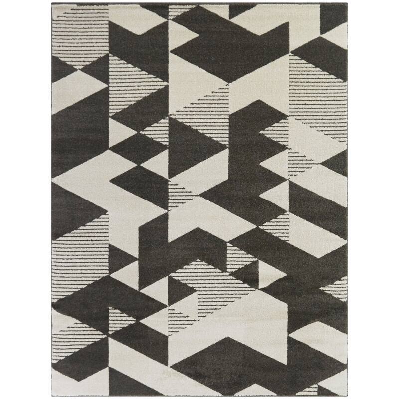 Henze Modern Abstract Area Rug