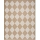preview thumbnail 3 of 15, Nourison Washable Modern Jute Indoor Geometric Area Rug 5' 3" x 7' 3" - Ivory - Rectangle