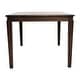 preview thumbnail 18 of 18, Classic Wood Dining Table with Offset Tapered Legs