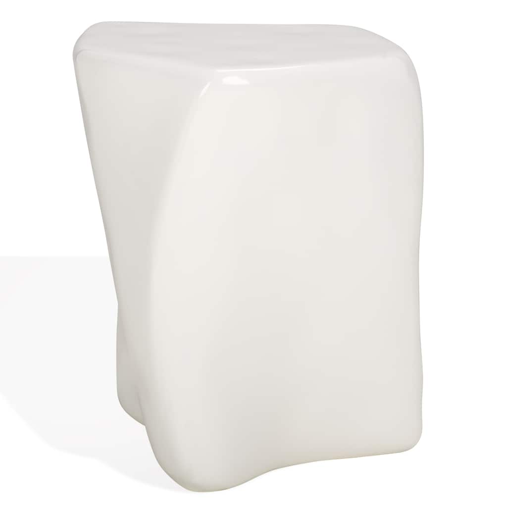 SAFAVIEH Couture Wynnona Concrete Accent Table - 18"W x 18"D x 21"H