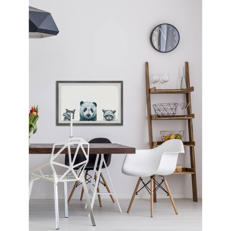 Shy Trio Framed Wall Art, Elegant Home Touch - Sophisticated Artwork for Refined Décor