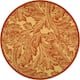 SAFAVIEH Courtyard Bettyjane Tropical Leaves Indoor/ Outdoor Area Rug