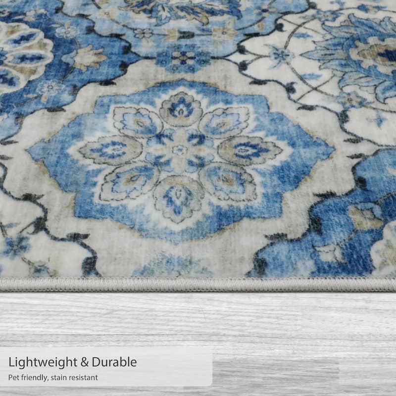 Jean Pierre New York Merdia Printed Washable Chenille Rugs