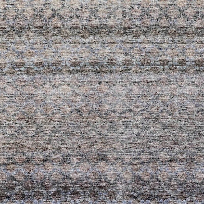 HomeRoots Striped Transitional Rectangle Outdoor Rug