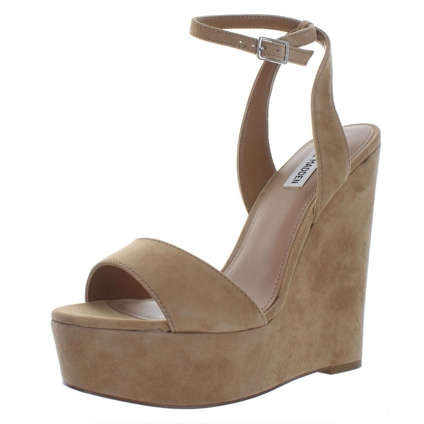 steve madden suede wedges
