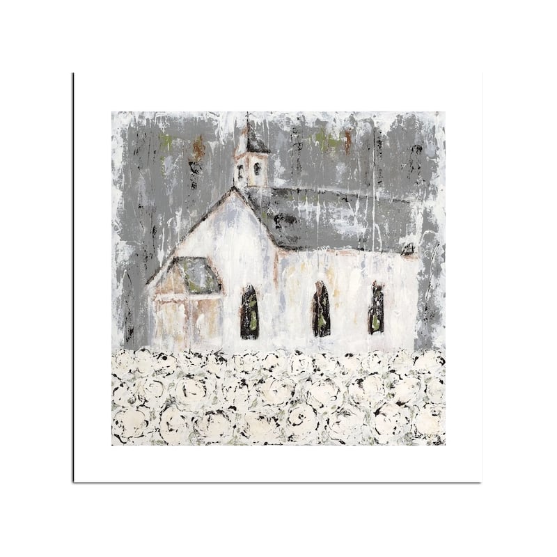Cottonfield Chapel Fine Art Paper Print by Ashley Bradley - Multi