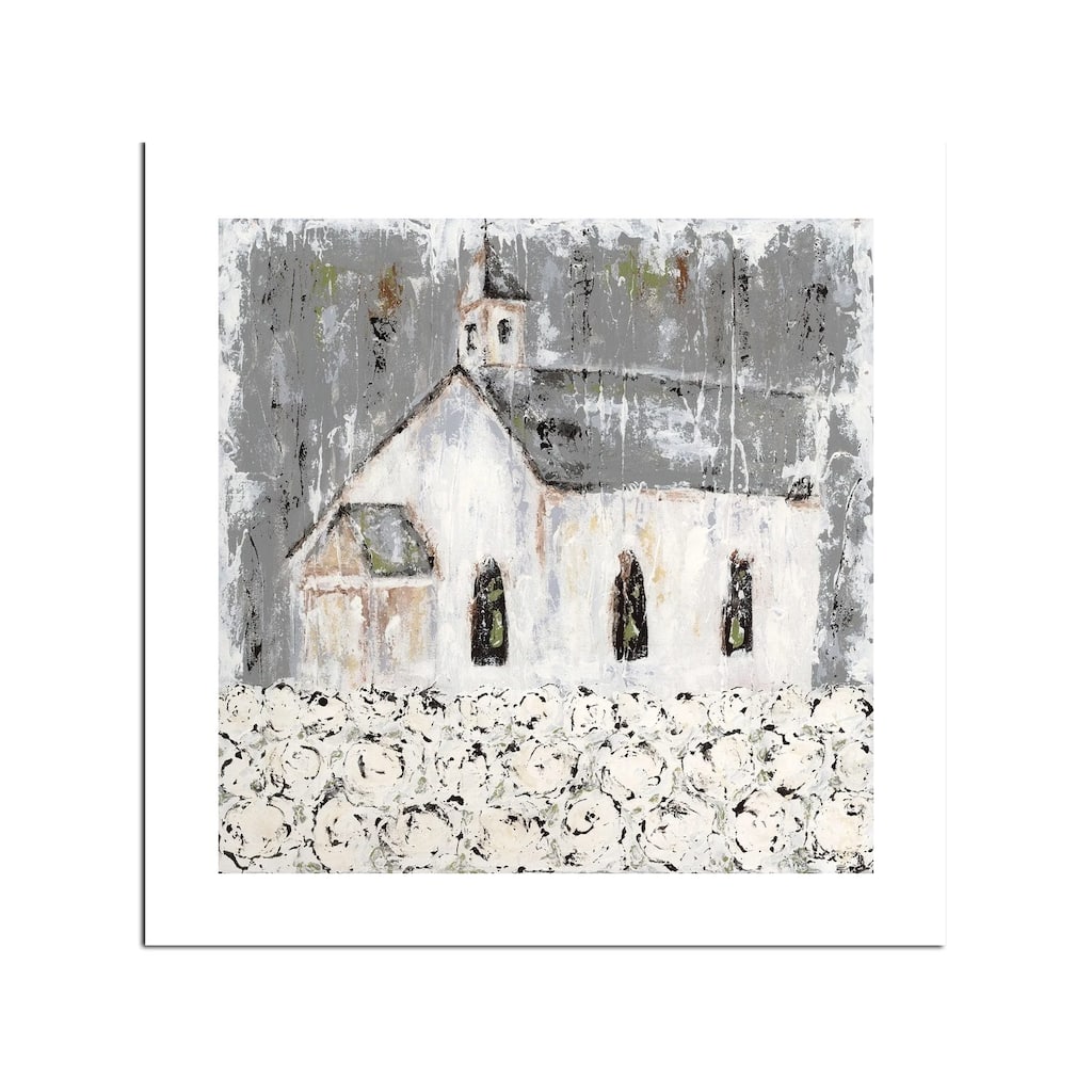 Cottonfield Chapel Fine Art Paper Print by Ashley Bradley - Multi