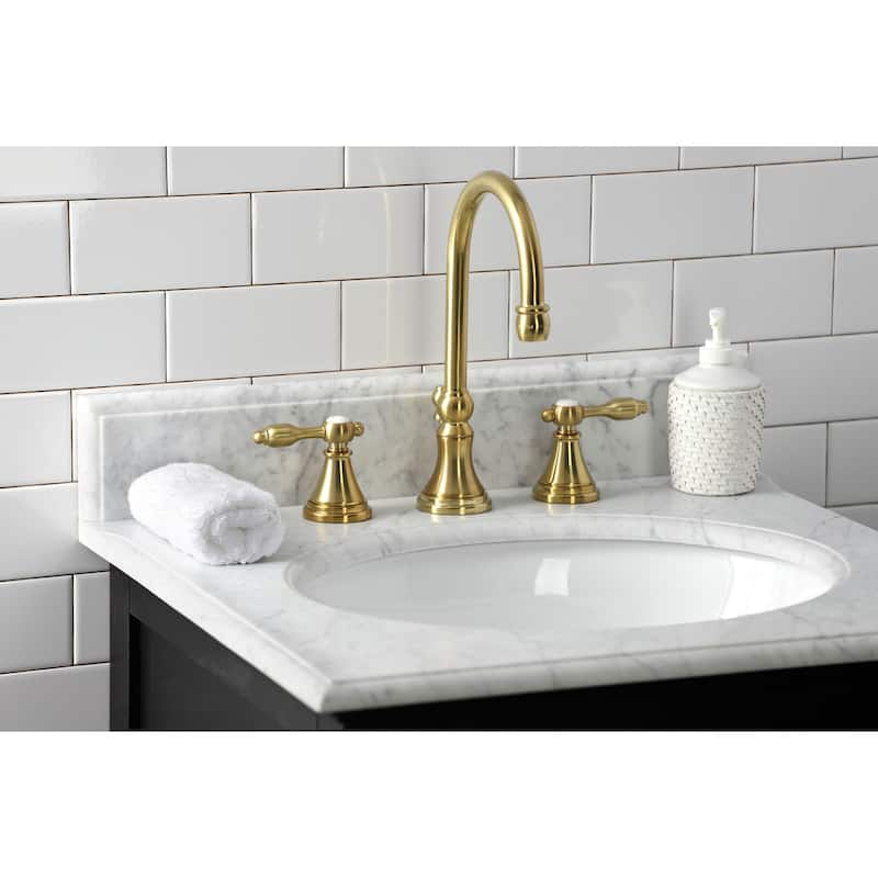 Tudor 8 in. Widespread Bathroom Faucet