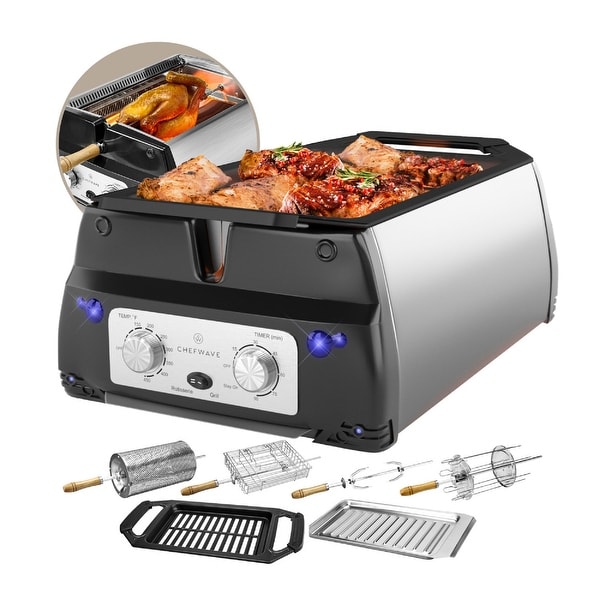 https://ak1.ostkcdn.com/images/products/is/images/direct/5eab88e5784dc234f4a85dc9239fdc85e2f40752/ChefWave-Sosaku-Smokeless-Infrared-Rotisserie-Indoor-Tabletop-Grill.jpg