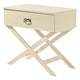 preview thumbnail 8 of 51, Xavier 1-drawer Nightstand Beige