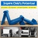 preview thumbnail 30 of 30, Convertible Kids Sofa Playset with Zipper
