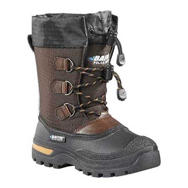 Shop Baffin Boys Jet Snowtrack Winter Boot Juniors Brown Orange
