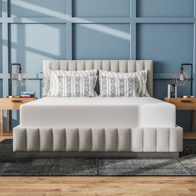DH BASIC 12 Inch Hypoallergenic CertiPUR-US Gel Memory Mattress by Denhour