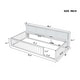 preview thumbnail 19 of 27, Wood Twin XL Size Floor Bed with Storage Cabinets and USB Ports