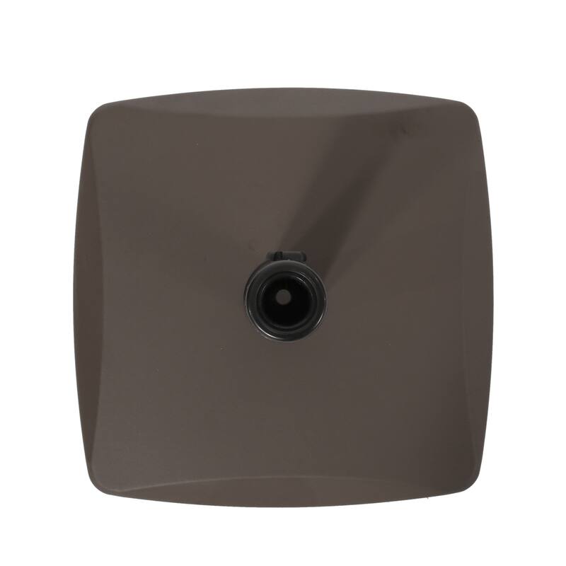 Square 55-pound Brown Umbrella Base by Christopher Knight Home